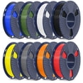 thumbnail image 1 of Filamento para impresora 3D SUNLU PLA+2.0 de 1,75 mm, paquete de 8 unidades, 2 kg, 1 of 9