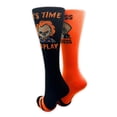 thumbnail image 4 of Chucky Women's Halloween Knee-High Socks, 2-Pack, Size 4-10, 4 of 5