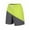 Green, variant on Mlzmgr Basketball Shorts for Men with Pockets Drawstring Elastic Waist Shorts Summer Outdoor Active Sports Shorts