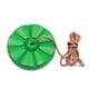 thumbnail image 1 of Cuerda pe para niños, árbol de disco de plástico pesado, columpio, equipo de diversión al aire libre para niños verde, 1 of 10