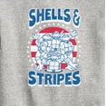 thumbnail image 3 of Teenage Mutant Ninja Turtles - Shells And Stripes - Youth Crewneck Fleece Sweatshirt, 3 of 5