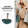 thumbnail image 4 of SaniMore for Samsung Galaxy A14 5G Wallet Case, [RFID Blocking] Elastic Card Slot Vehicle Magnetic PU Leather Ring Holder & Lanyard Stand Money Pocket Cover for Samsung A14 5G, Green, 4 of 12