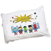 Personalized Boys Super Hero Pillowcase