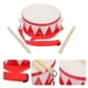 thumbnail image 2 of 1 juego de tambor de caja de dos parches, instrumento de percusión Orff de juguete para niños, 2 of 8