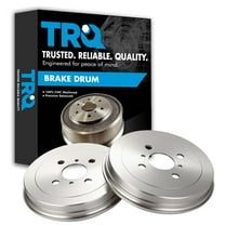 TRQ Rear Driver & Passenger Side Brake Drum LH RH Kit Pair for Scion xA xB BRA75126