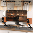 thumbnail image 6 of Desktop Speaker Stand Mount Studio Monitor Riser Support, 6 of 7