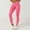 Hot Pink, variant on Qulqfy Leggings Women Beige Compression Yoga Stretch Scrunch High Waist Butt Lifting Leggings Womens Pants L