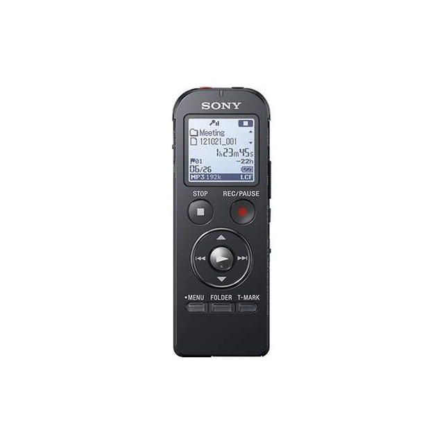 Grabador de voz digital Sony ICD-UX533BLK 4GB - Negro