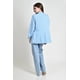 thumbnail image 3 of Blazer manga 3/4 Roman Fashion /Juvenil, 12255 (Azul cielo) azul cielo M, 3 of 5