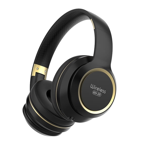 Wireless Bluetooth Over-Ear Headphones, Foldable Design with Built-in Mic for Calls, Work and Gaming