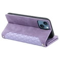 thumbnail image 6 of Wallet Case for iPhone 13 Mini (5.4 Inch) with Kickstand Card Slots Wrist Strap Case, Magnetic Shockproof Flip Phone Cover for iPhone 13 Mini,Purple, 6 of 14