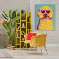 thumbnail image 3 of Stupell Industries Eclectic Retro Pop Poodle Canvas Art, 36 x 48, by Marcus Prime, 3 of 7