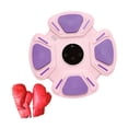 thumbnail image 3 of Máquina de boxeo Zulema altura ajustable USB pared Morado con guantes, 3 of 8