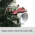 thumbnail image 6 of Christmas Bell With Bow Hanging Ornament Bauble Pendants Home Xmas Tree Decor, 6 of 9