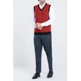 thumbnail image 2 of Men's Sweater Red & Black, 2 of 5