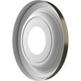 thumbnail image 4 of Ekena Millwork 10"OD x 3 1/2"ID x 1 1/8"P Traditional Thermoformed PVC Ceiling Medallion (Fits Canopies up to 5 1/2"), Metallic Dark Bronze, 4 of 5