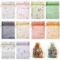 thumbnail image 4 of Bolsas de Organza MOTYAWN 100 Piezas 7x9 cm con Cordón para Regalos, 4 of 7