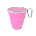 thumbnail image 2 of Vaso plegable: recipiente para beber portátil y plegable para agua, jugo, refrigerios e ideal para viajes, campamentos, fiestas, niños y perros, capacidad de 12 oz, 4 unidades, 2 of 5