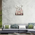 thumbnail image 6 of Farmhouse Bathroom Decor Wall Art Rustic Cotton Pink Jar Bathroom Pictures for Wall Country Bathroom Canvas Prints Relax Soak Unwind Signs Painting Modern Artwork Home Decor for Bathroom 12"x16", 6 of 6