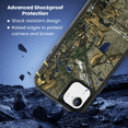 thumbnail image 3 of Entronix Heavy Duty Rugged Case for iPhone 16e, Triple Layer Shockproof Dustproof, Camo, 3 of 5