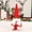 White, variant on FAMTKT Christmas Gnomes Christmas Decorations Christmas Plush Rudolph Pendant Christmas Tree Goblin Dwarf Faceless Doll Decoration Gnome Ornaments