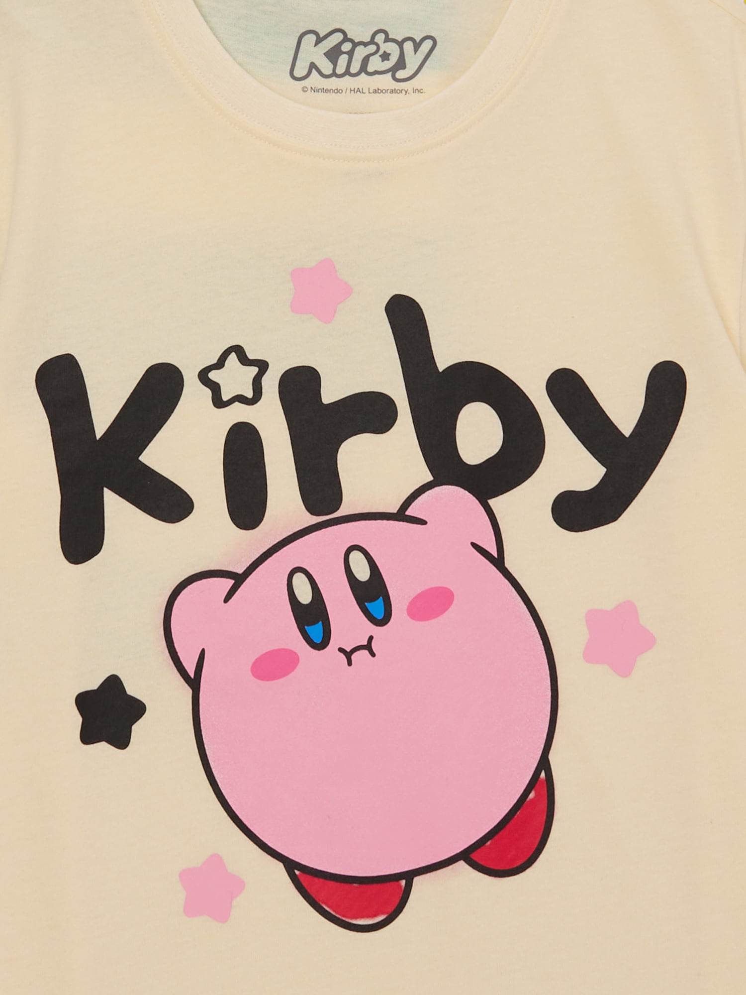 Licensed Kirby Boys Fashion Tee 2-Pack, Sizes XS-2XL