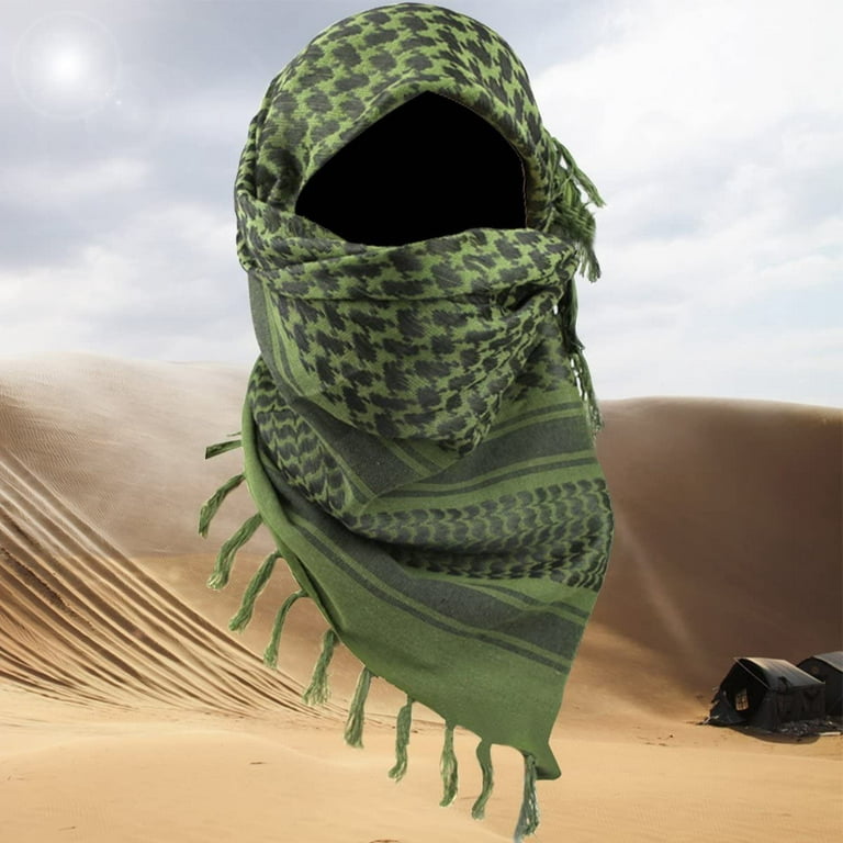 Scarf Arab Shemagh Keffiyeh Military Tactical Scarf For Men Shawl Kafiya Wrap Shemagh Scarf Scarves