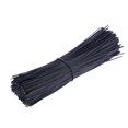 thumbnail image 3 of FRCOLOR 500pcs 15cm Plastic Coated Iron Wire Twist Ties Cable Wrap Organizer Ties (Black), 3 of 6