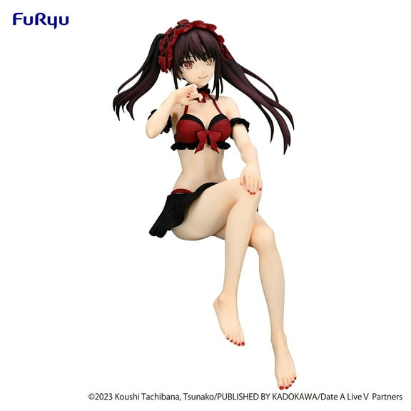 Date A Live V Kurumi Tokisaki Swimsuit Ver. Noodle Stopper Figure