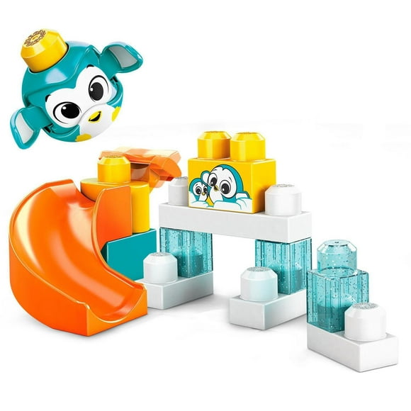 Mega Bloks Peek a Blocks La Banquise- 14 Pieces