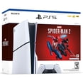 thumbnail image 1 of Consola PlayStation 5 Slim con Videojuego Spider-Man 2, SSD NVMe PCIe 4.0 de 1TB, Unidad Óptica Blu-Ray 4K. Color Blanco., 1 of 2