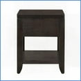 thumbnail image 3 of Traditional Natural Oak Veneer Coffee Table with Drawer & Shelf – 24x20x25" for Living Room, 3 of 11