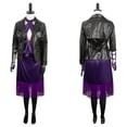 thumbnail image 4 of Fantasia Kazama Jin Cosplay Chaqueta Abrigo Jin Nina Hwoarang Disfraz Tekken 8 ALISA Cosplay Vestido Hombres Mujeres Halloween Carnaval Traje, 4 of 5