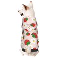 thumbnail image 1 of Balery Strawberry Floral Sudadera con Capucha para Perros Pequeños – Ropa para Mascotas, Disfraz para Perros y Gatos, Ideal para Fiestas y Cosplay-Medium, 1 of 7