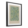 thumbnail image 2 of Stupell Industries Eclectic William Morris Green Tones Black Framed Print Under Glass, 13 x 16, by Lil' Rue, 2 of 8
