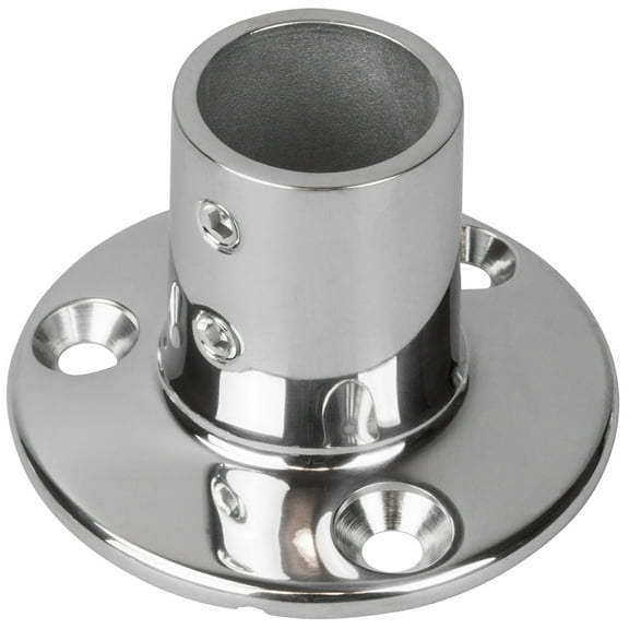 Sea-Dog 280901-1 Round Base Rail Fitting - 90°, Low