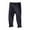 Black, variant on Uxgjfwu Girls Winter Warm Leggings Casual Comfy Leggings Little Girls Solid Color Pants Brushed Plush Lined Leggings