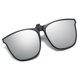 thumbnail image 3 of Gafas de sol polarizadas con Clip para hombre, gafas para conductor de coche, gafas de visión nocturna, gafas cuadradas Vintage antideslumbrantes, 3 of 5