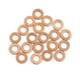 thumbnail image 1 of 20pcs 6mm arandelas de cobre de diámetro interno juntas de sellado plano anillos para coche, 1 of 1
