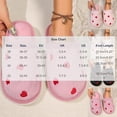thumbnail image 3 of Wensltd Winter Slippers for Women Wide Width Comfortable Printing House Slippers Indoor and Outdoor, 3 of 7