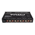 thumbnail image 2 of PRV AUDIO EQ7-15 7 Band Graphic Equalizer 15 Volt RCA Line-Level Output with Fader and Subwoofer Level Control for Car Audio, 2 of 7