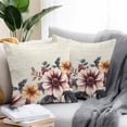 thumbnail image 2 of American Vintage Flowers Outdoor Pillow Covers Pack of 2 Country Style Retro Texture Waterproof Throw Pillow Covers Decorative Cushion Cases for Patio Garden Tent Balcony Couch 20x20 inch, 2 of 8