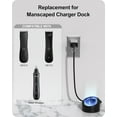thumbnail image 2 of VHBW Replacement for MMANSCAPED Charging Dock with AC Adapter for MANSCAPEDd Lawn Mower 3.0 & 2.0 Electric Groin Hair Trimmer, 2 of 6