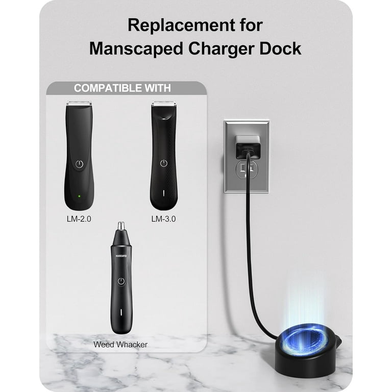 VHBW Replacement Charging Dock for MANSCAPED Lawn Mower