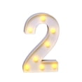 thumbnail image 2 of 2026 Graduation light up numbers for party LED Marquee Number Lights Home Party Night Light Decor,B, 2 of 5