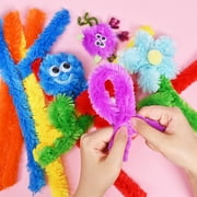 Hello Hobby Jumbo Chenille Stems, 24 Count, 12 Inch Craft Pipe Cleaners