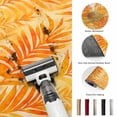 thumbnail image 5 of Area Rugs 3'x5', Botanical Orange Yellow Carpet Runner Indoor Outdoor Rugs Home Decor Aesthetic, Modernism Tropical Palm Leaf Non Slip Mats Washable Accent Rug for Living Room Bedroom, 5 of 8