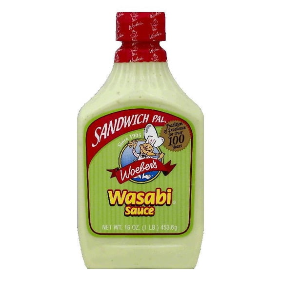 Woeber Sauce Sndwch Pal Wasabi 16 Oz - Pack Of 6