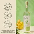 thumbnail image 4 of PLUME & PETAL Gluten Free Cucumber Splash Vodka Infused with Natural Flavors, 750 mL Bottle, ABV 20%, 4 of 8
