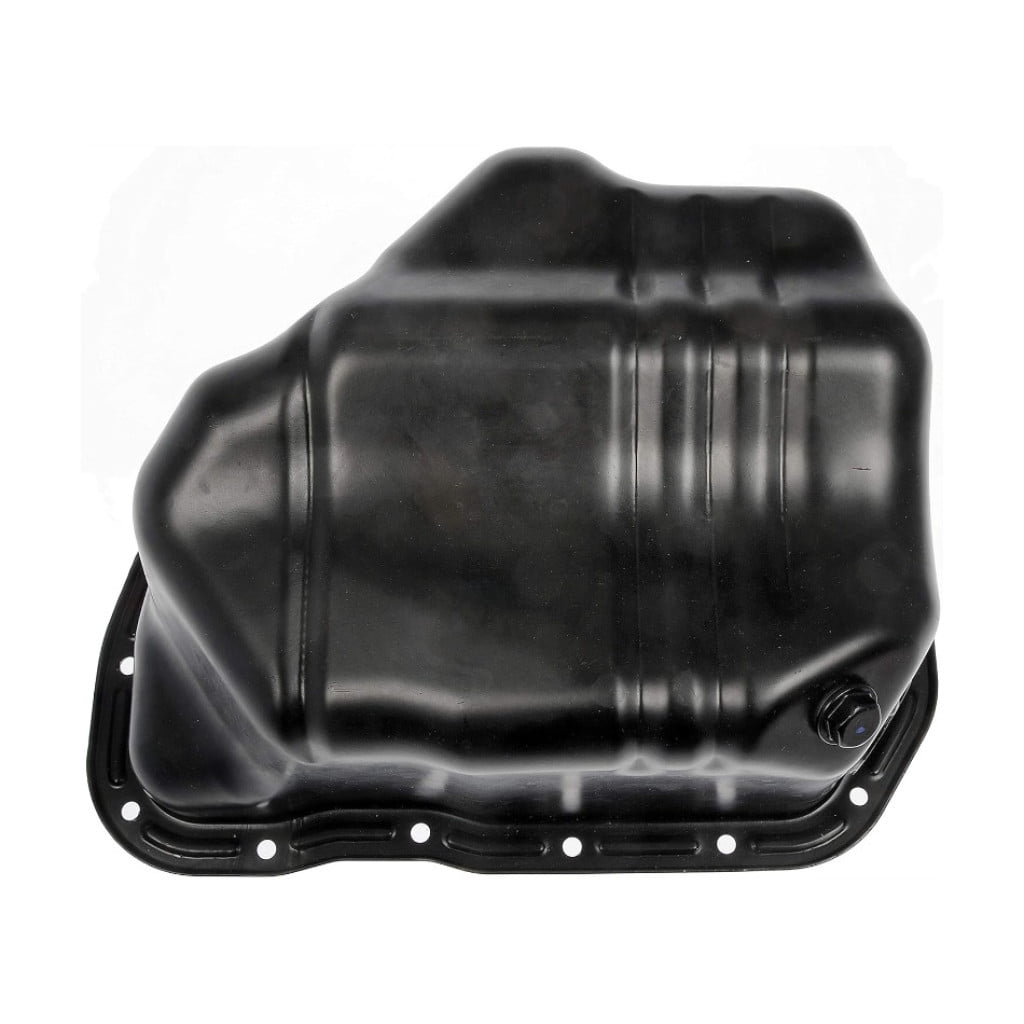 KarParts360 For Chevy Express 4500/3500/2500 2010-2016 Engine Oil Pan | Steel Material | Black | Rear Sump Location | 10 qt Capacity | 9/16x18 Drain Thread Size | 5.5 Inches Maximum Depth | 12627247